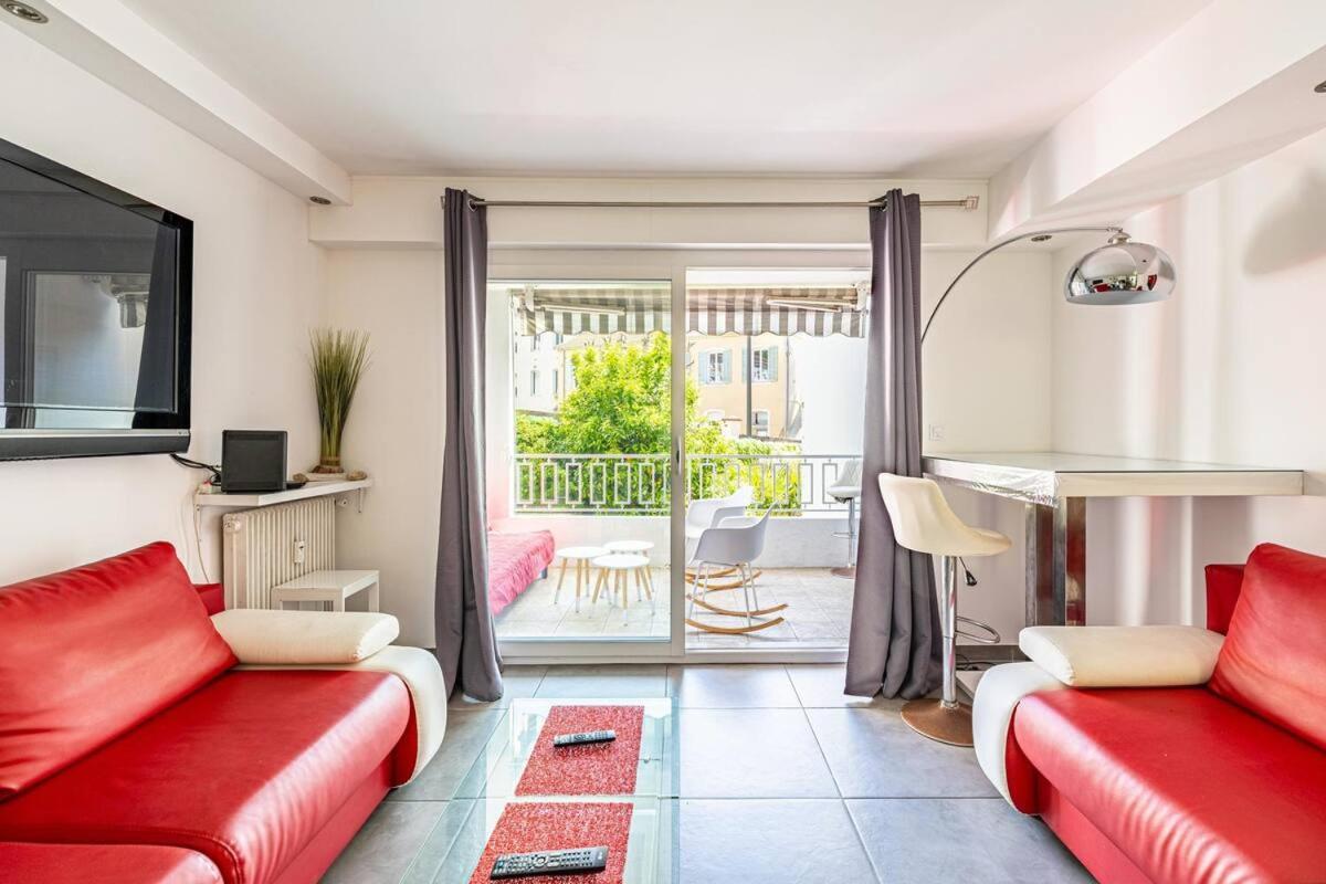 Superbe 3P 2Chambres, 2Terrasses Cannes Centre-Ville, 4 Min A Pied De La Croisette Sas-Meredith Loc Dış mekan fotoğraf
